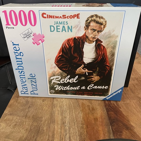 Ravensburger Other - Ravens burger JAMES DEAN Puzzle~~~1000 pc~~~~Rebel Without a Cause